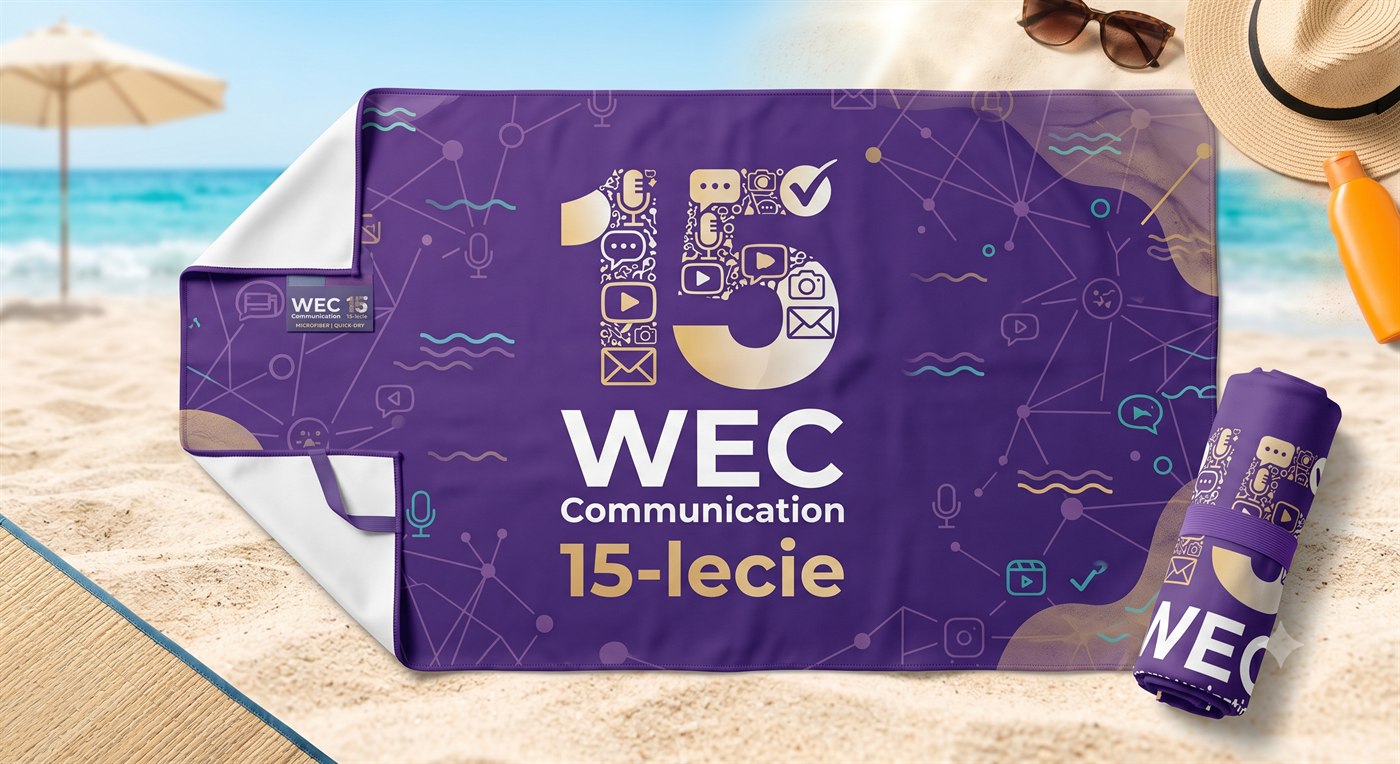 Ręcznik szybkoschnący WEC 15-lecie
